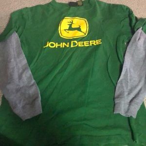 Boys L John Deere long sleeve shirt